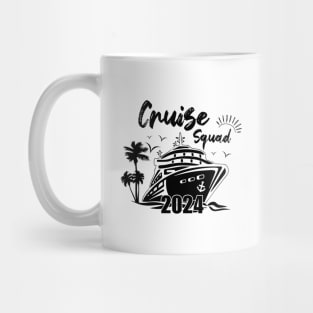 Cruise Squad 2024 Group Gifts Vacation Family Matching Mug